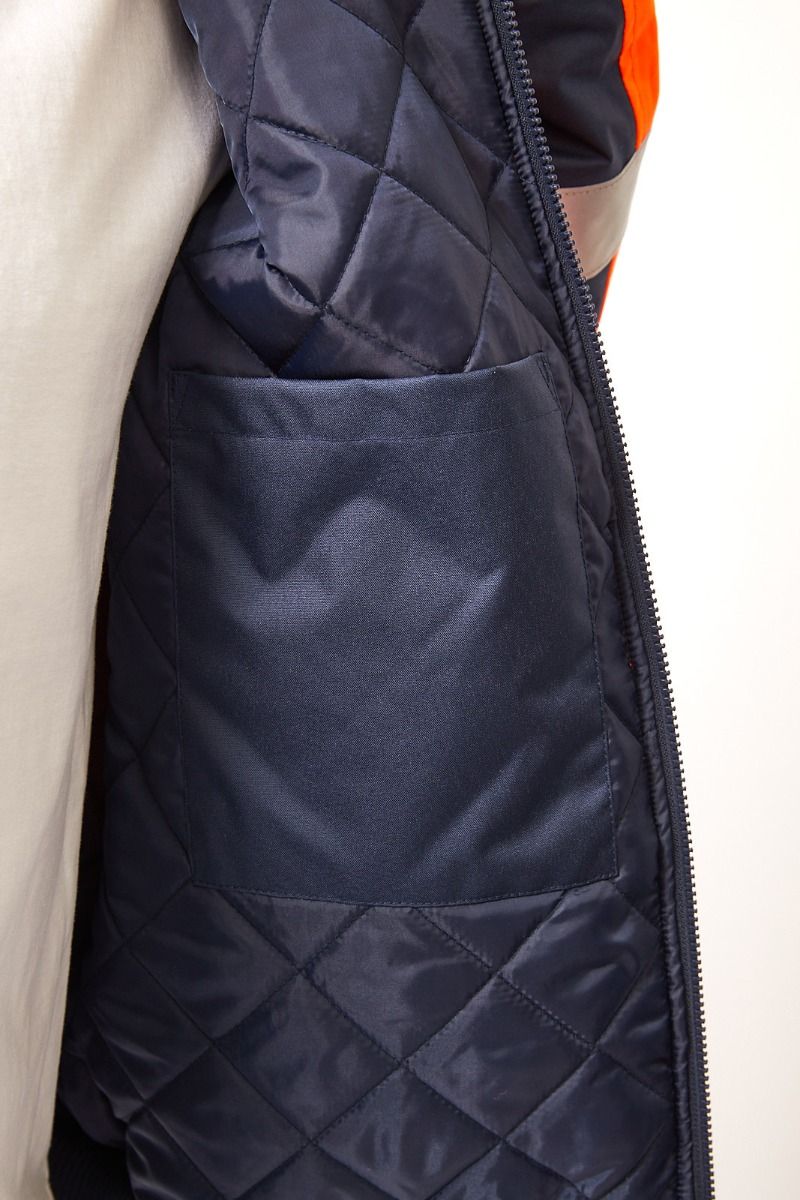 Workcraft WW9011 Typhoon HiVis Modern Bomber Jacket with Tape