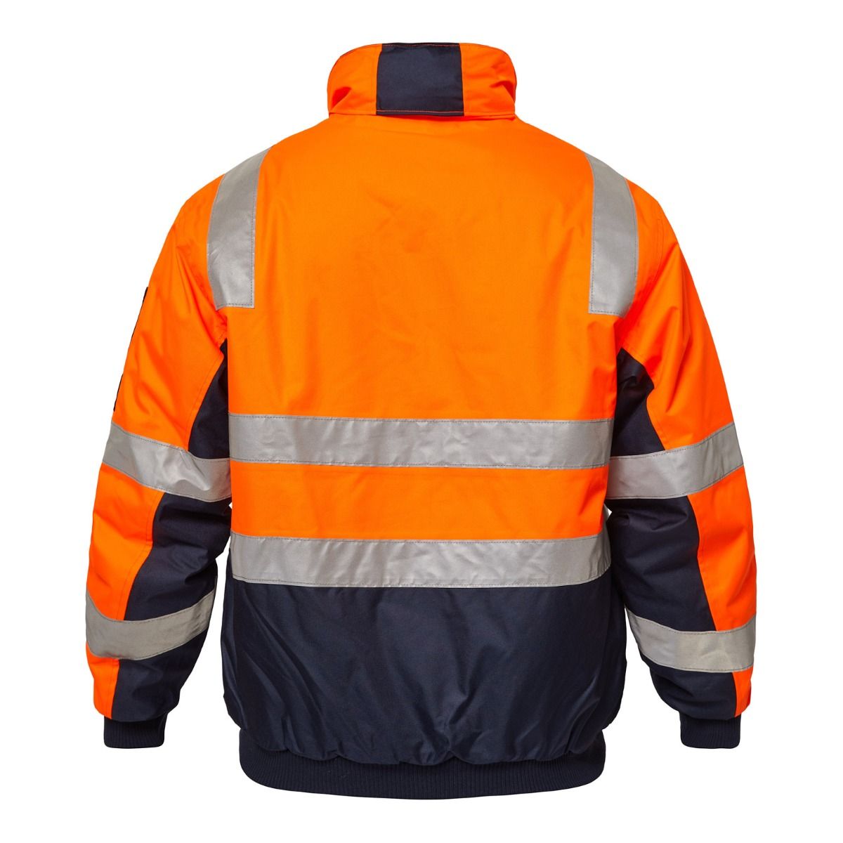 Workcraft WW9011 Typhoon HiVis Modern Bomber Jacket with Tape