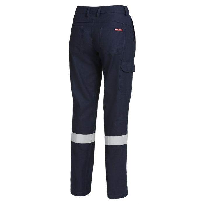 KingGee Y02320 Womens Shieldtec FR Flat Front Cargo Pant With Tape