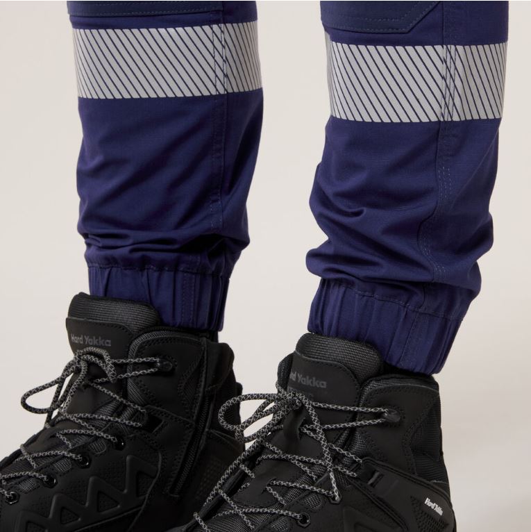 Hard Yakka Y02586 Raptor Cuff Pants with Tape