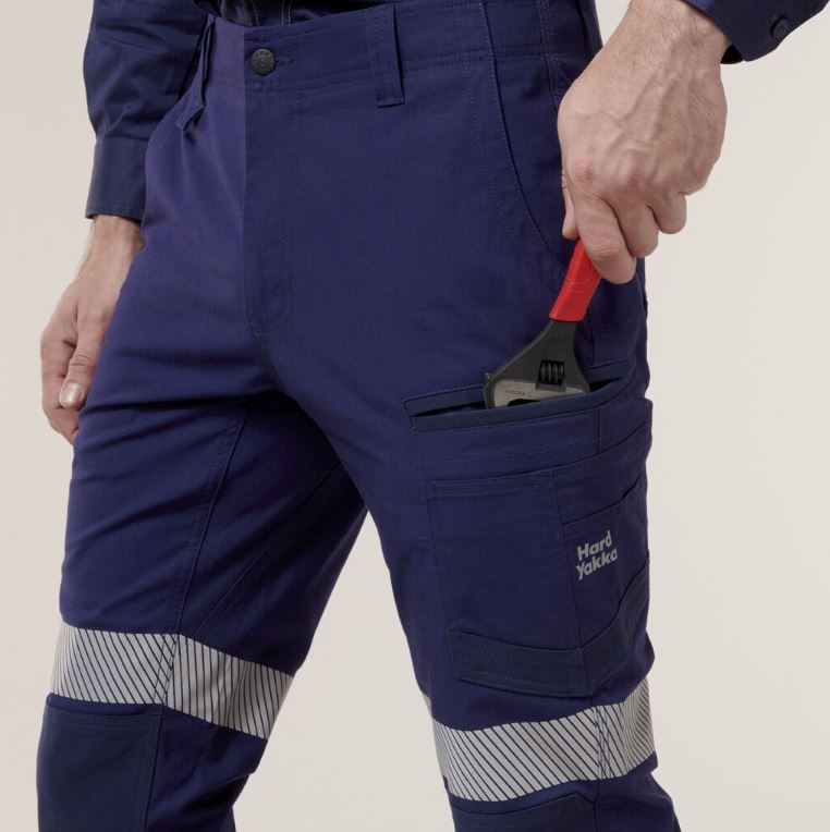 Hard Yakka Y02586 Raptor Cuff Pants with Tape