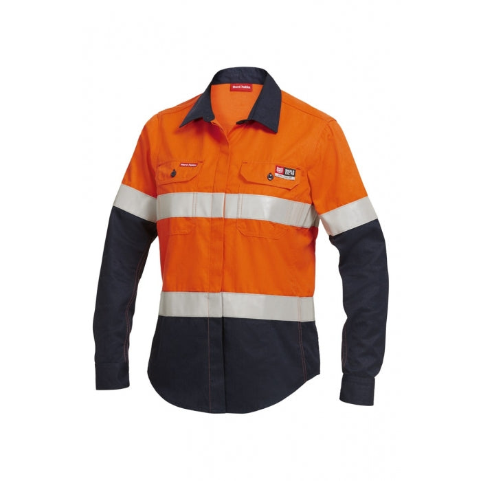 KingGee Y04050 Womens Shieldtec FR HiVis Shirt