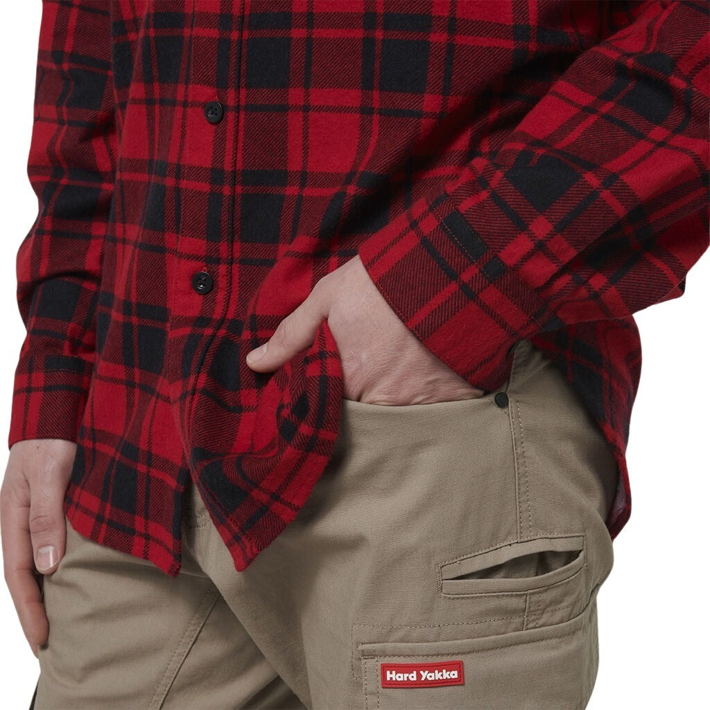 Hard Yakka Y07752 Long Sleeve Check Flannel