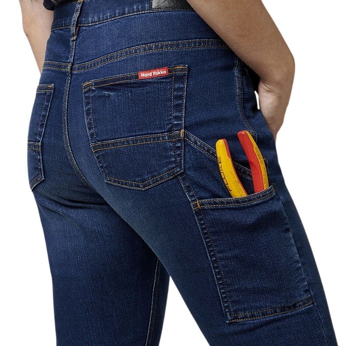 Hard Yakka Y08227 Womens High Waisted Slim Fit Jegging