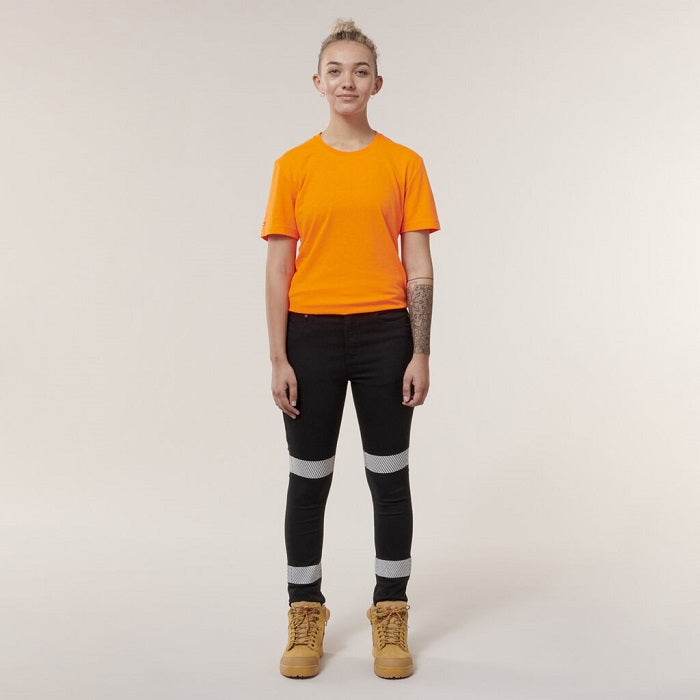 Hard Yakka Y08302 Women's High Waisted Slim Fit Jegging