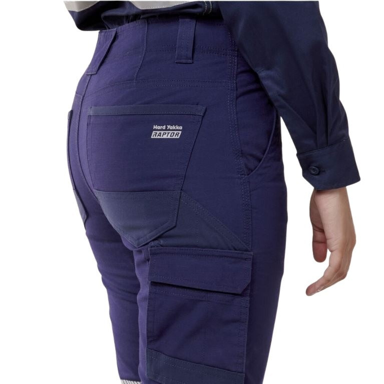 Hard Yakka Y08411 Womens Raptor Cuff Pants with Tape