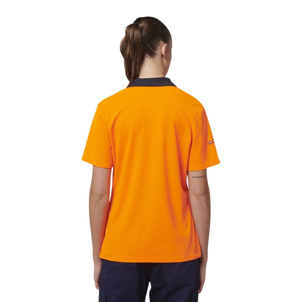 Hard Yakka Y08601 Womens Short Sleeve Hi Vis Polo