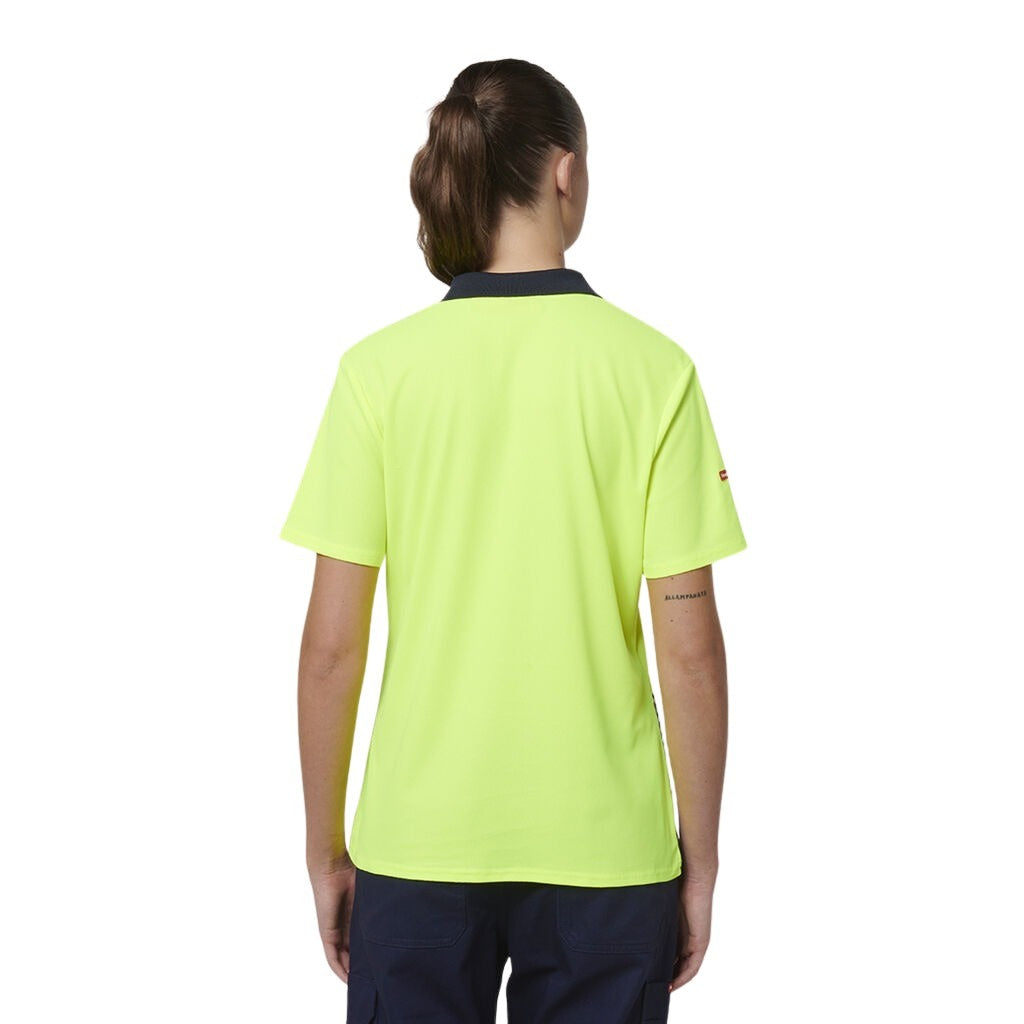 Hard Yakka Y08601 Womens Short Sleeve Hi Vis Polo