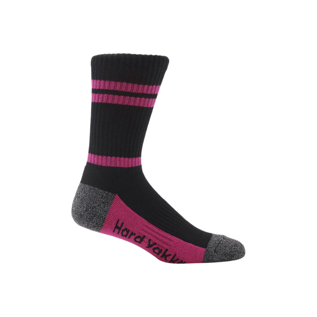 Hard Yakka Y08606 Womens 3PK Crew Socks