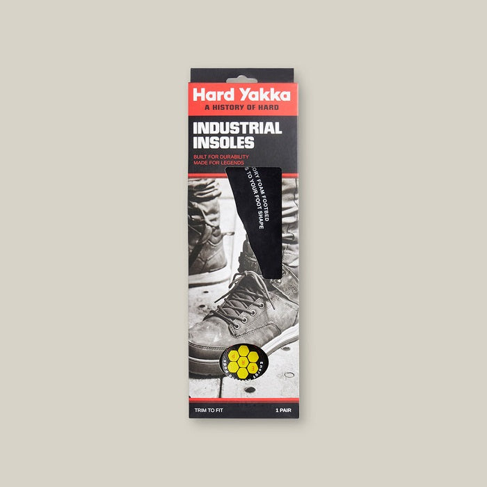 Hard Yakka Y60178 ERP Footbed Memory Foam Insoles