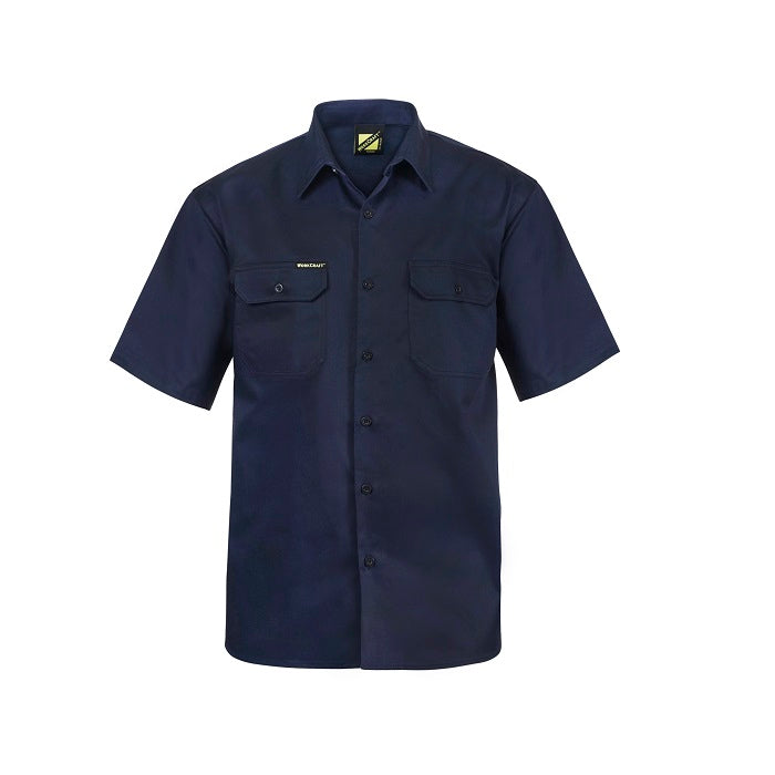 Workcraft WS3021 DISCONTINUED Short Sleeve Cotton Drill Shirt