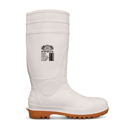 Kings 10-110 Safety Gumboots White