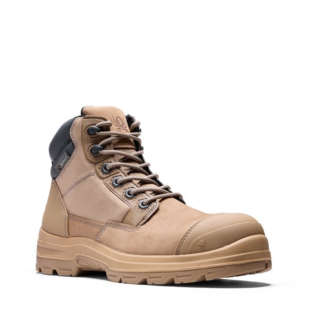 Stone Zip sided Airport Friendly Redback CLZST Lynx Zip/Lace Composite Safety Boots