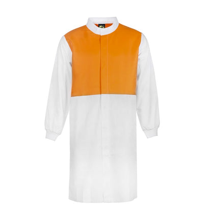 Workcraft WJ3194 Food Industry HiVis Two Tone Long Length Dustcoat – L/S
