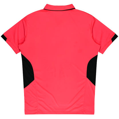 Aussie Pacific N1311 Tasman Mens Polo Neon Pink/Black