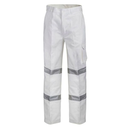 Workcraft WP3223 HiVis Cargo Drill Pants 3M Tape