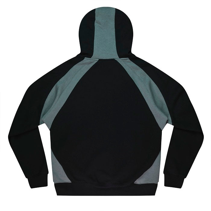 Aussie Pacific N1509 Huxley Mens Hoodie Black/Ashe/White