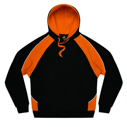 Aussie Pacific N1509 Huxley Mens Hoodie Black/Orange/White