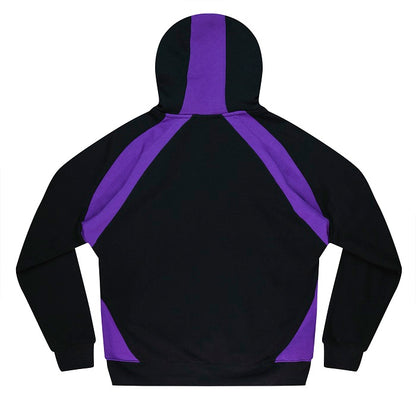Aussie Pacific N1509 Huxley Mens Hoodie Black/Purple/White