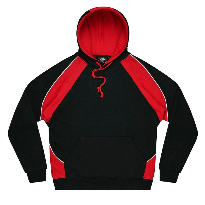 Aussie Pacific N1509 Huxley Mens Hoodie Black/Red/White