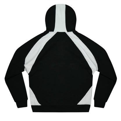 Aussie Pacific N1509 Huxley Mens Hoodie Black/White/Ashe