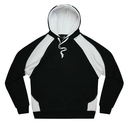 Aussie Pacific N1509 Huxley Mens Hoodie Black/White/Ashe