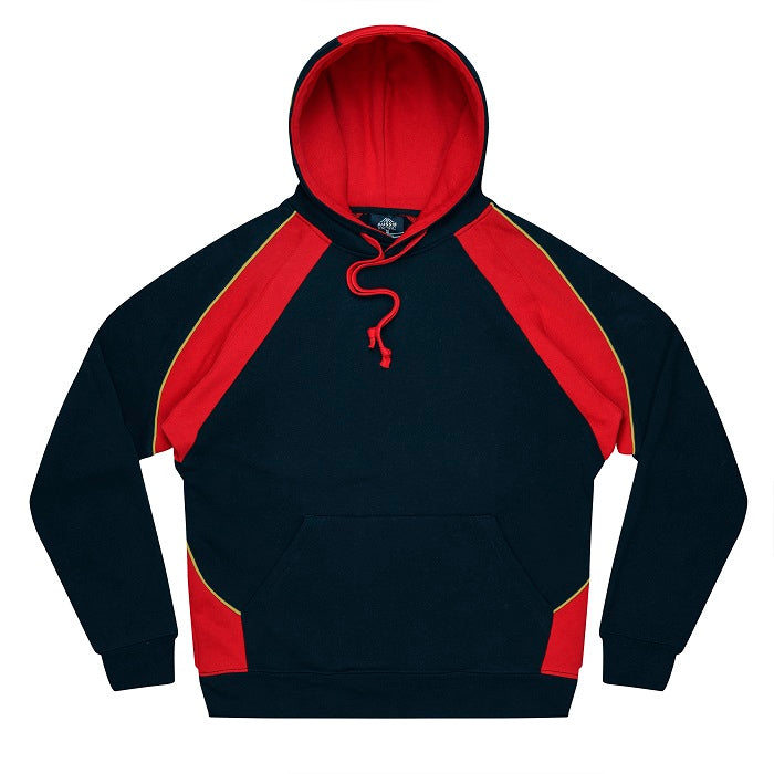 Aussie Pacific N1509 Huxley Mens Hoodie Navy/Red/Gold