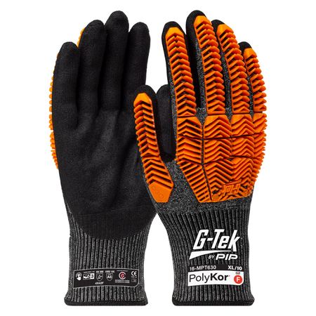 PIP 16-MPT630 G-Tek PolyKor Seamless Impact Cut F Glove