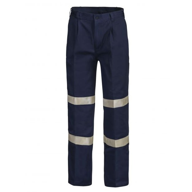 Workcraft WP3045 Classic Pleat Cotton Drill Trouser