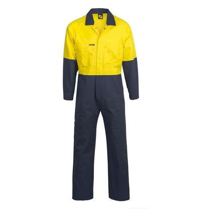 Workcraft WC3059 HiVis Two Tone Poly/Cotton Coveralls