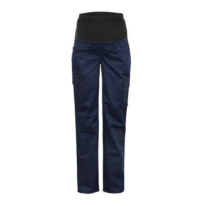 Workcraft WPL081 DISCONTINUED Maternity Cargo Cotton Drill Trouser
