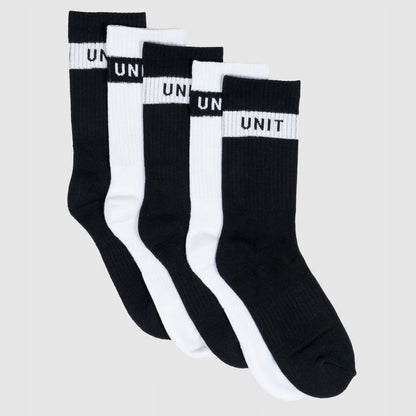 Unit 221233001 Ladies Socks 5 Pack Bamboo Hi-Lux -Wander