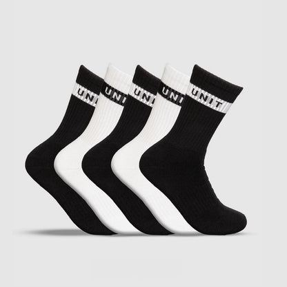 Unit 221233001 Ladies Socks 5 Pack Bamboo Hi-Lux -Wander