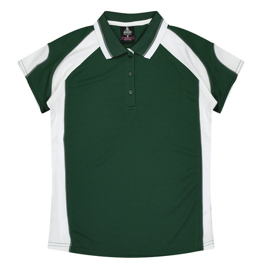 Aussie Pacific N2300 Murray Ladies Polo Bottle/Green