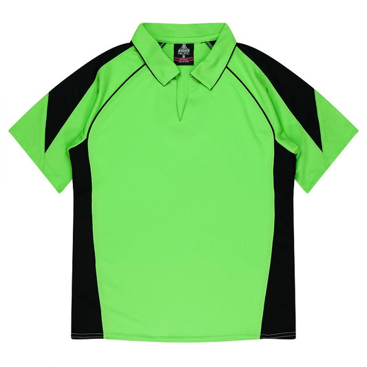 Aussie Pacific N2301 Premier Ladies Polo Apple/Black