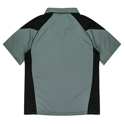 Aussie Pacific N2301 Premier Ladies Polo Ashe/Black