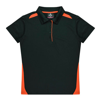 Aussie Pacific N2305 Paterson Ladies Polo Pacific White/Navy