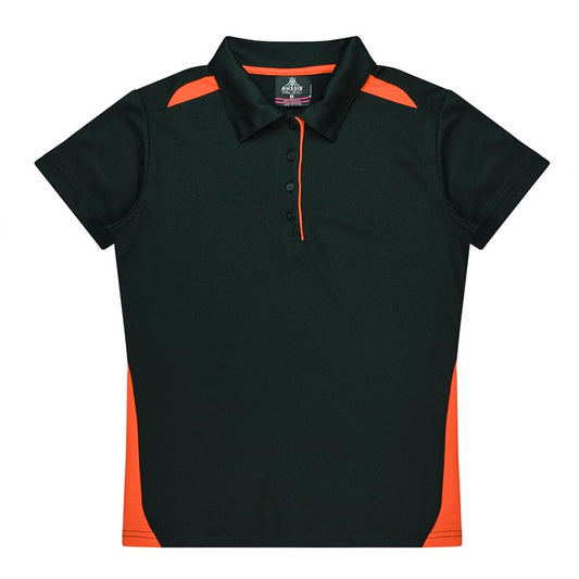 Aussie Pacific N2305 Paterson Ladies Polo Pacific White/Navy