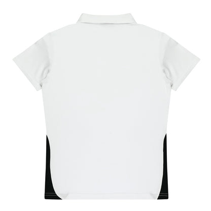 Aussie Pacific N2305 Paterson Ladies Polo Pacific White/Navy