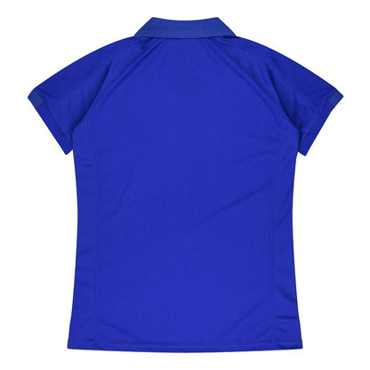 Aussie Pacific N2308 Flinders Ladies Polo Royal/White