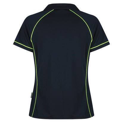 Aussie Pacific N2310 Endeavour Ladies Polo Navy/Green