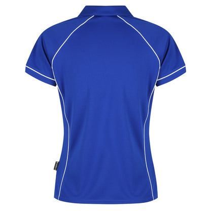 Aussie Pacific N2310 Endeavour Ladies Polo Royal/White