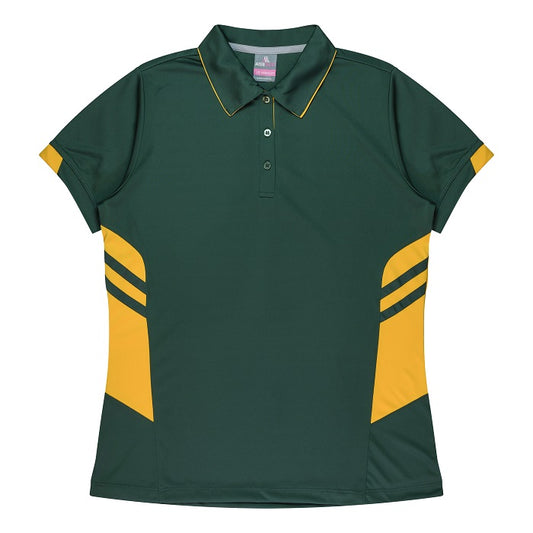 Aussie Pacific N2311 Tasman Ladies Polo Bottle/Gold