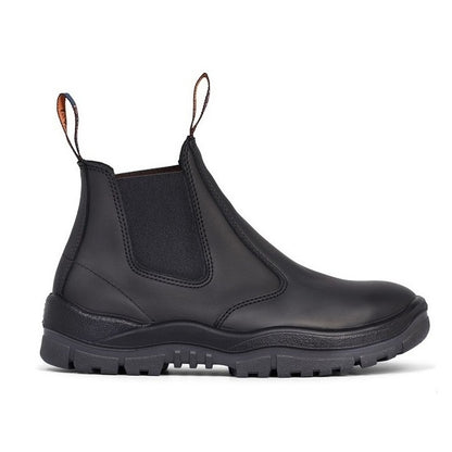 Mongrel 240020 Black Kip Elastic Sided Safety Boot