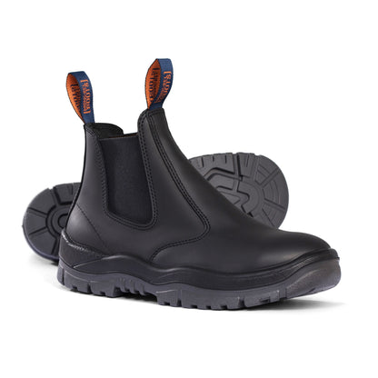 Mongrel 240020 Black Kip Elastic Sided Safety Boot