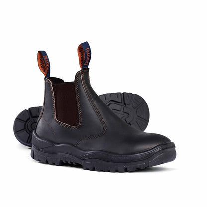 Mongrel 940030 Claret Oil Kip Non Safety Elastic Sided Boot