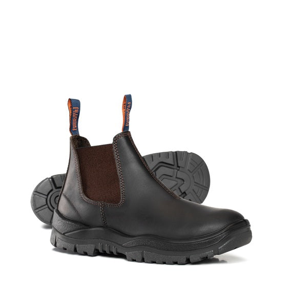 Mongrel 240090 Oil Kip V-Cut Elastic Sided Safety Boot