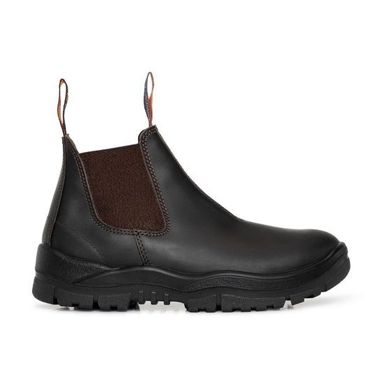 Mongrel 240090 Oil Kip V-Cut Elastic Sided Safety Boot