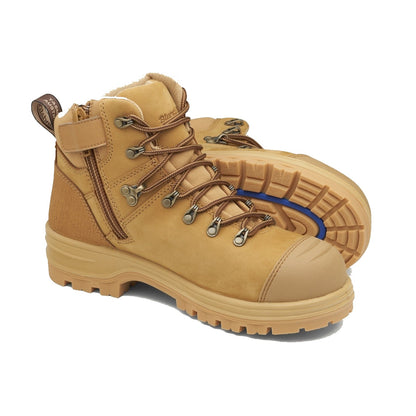 Blundstone 243 Unisex Zip Up Safety Boots