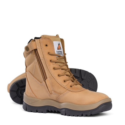 Mongrel 251050 Wheat High Leg ZipSider Safety Boot